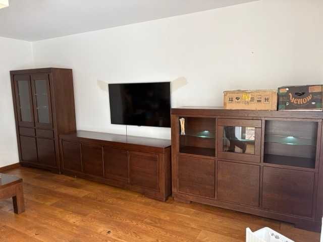 Komplet mebli dębowych z oświetleniem LED - gotowy system