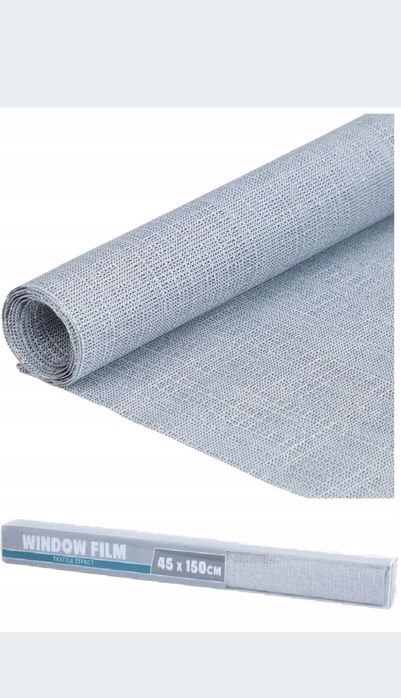 Folia matowa gotowa 150 x 45 cm na okna 2 szt samoprzylepna żaluzja