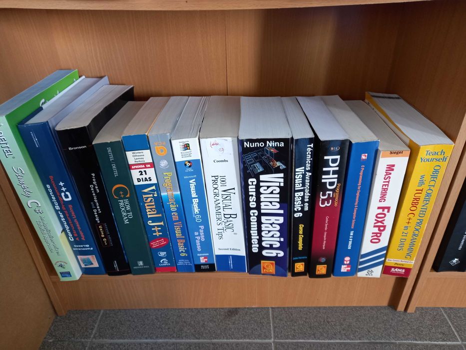 Livros Técnicos +Progr+ Eletrónica + Sistemas em Estado Novo a 10€