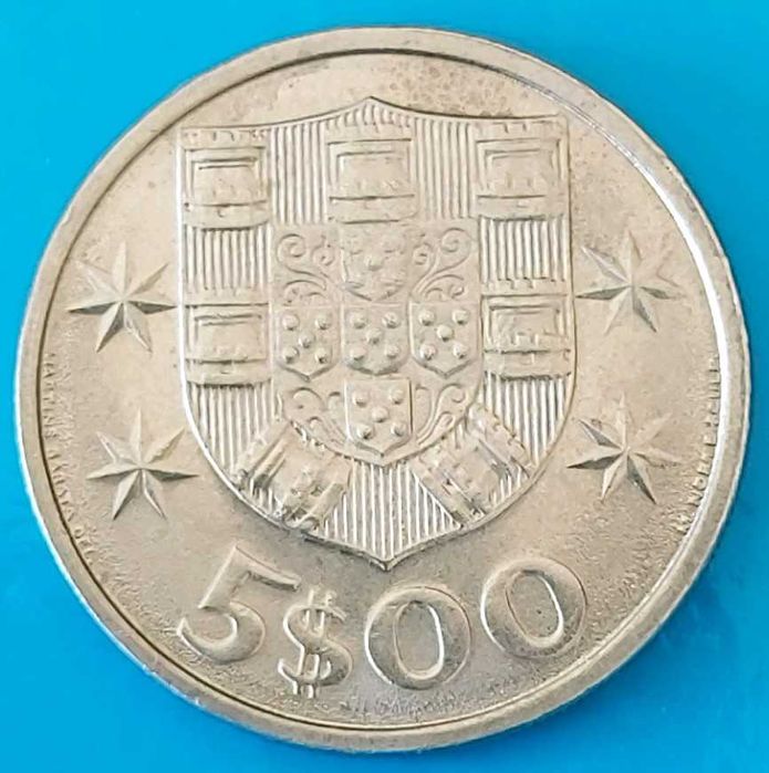 5$00 de 1980 Republica Portuguesa