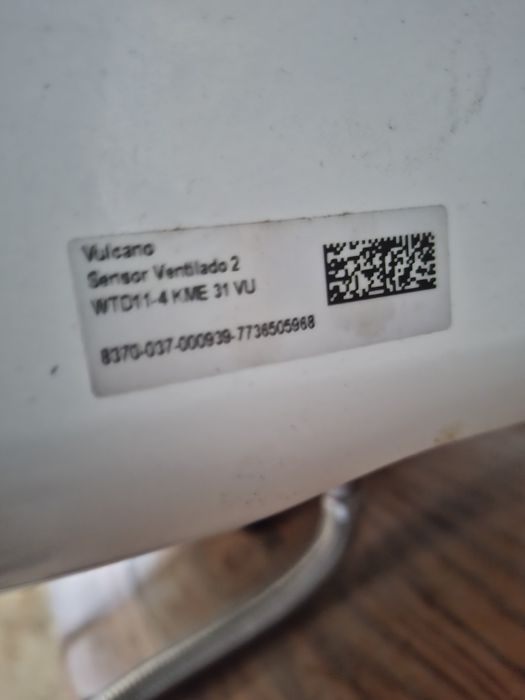 Esquentador vulcano como novo