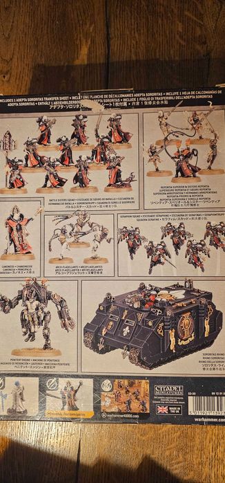 Warhammer 40k Adepta Sororitas Combat Patrol 9ed FOLIA OOP