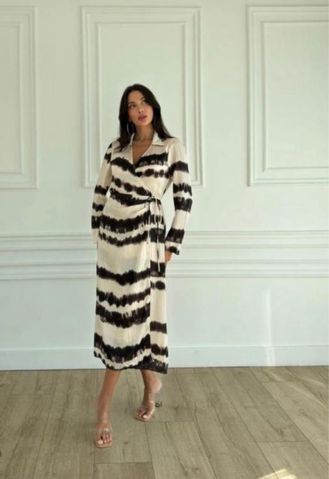 Плаття міді платье миди сукня під шовк Mango