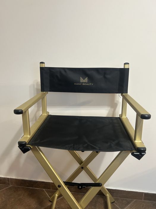 Krzeslo/ hoker skladany do makijażu Many Beauty