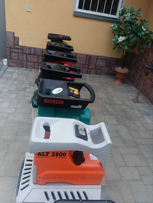 Садові подрібнювачі гілок (Шредери)