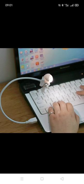 Астронавт USB- светильник от Повербанка Компьютера Ночник