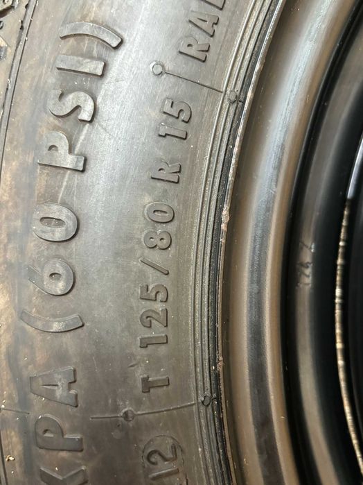 Koło dojazdowe Peugeot 208 / 207 125/80/R15