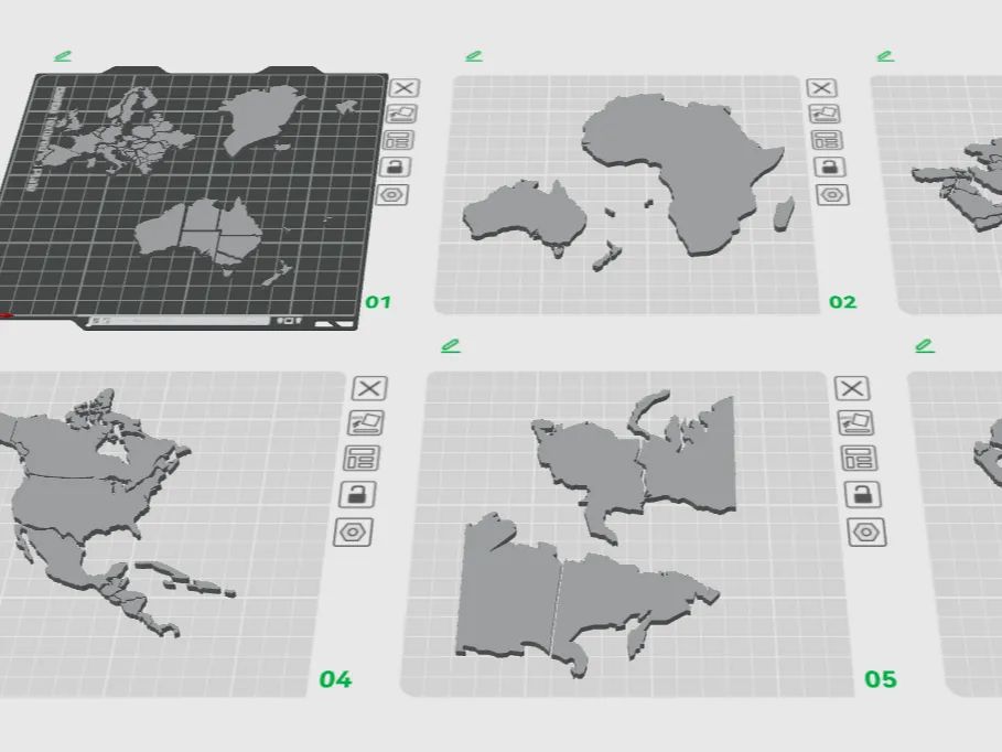 Mapa Mundi Detalhado