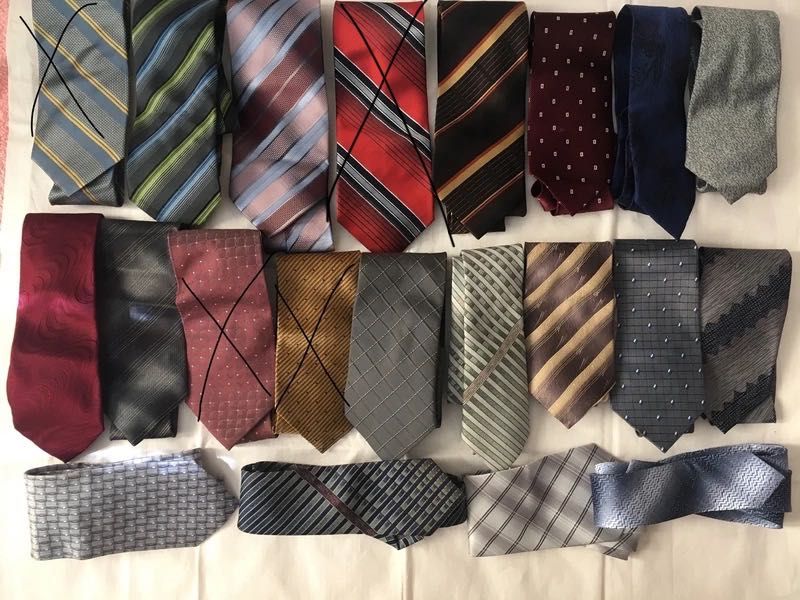 Krawaty męskie różne