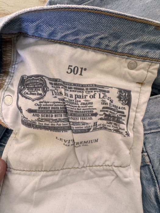 Spodnie Levis Strauss 501