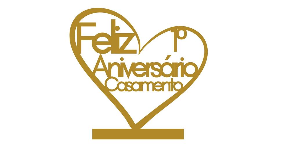 Topo de Bolo Personalizado para Casamento | Nomes | Impressão 3D