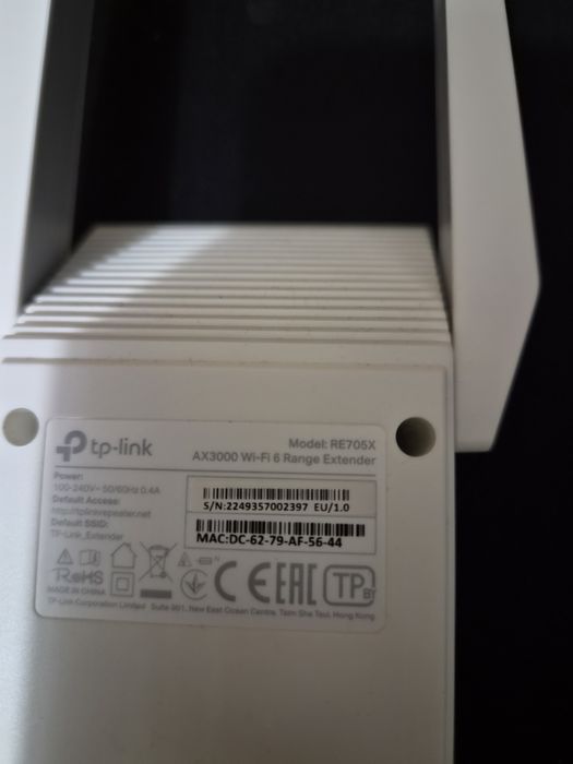 TP-Link RE705X Wi-Fi 6 AX3000 – Extensor/Mesh (C/ Garantia PCDIGA)
