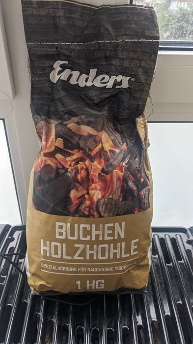 Бездымный угольный гриль Enders Aurora Grey