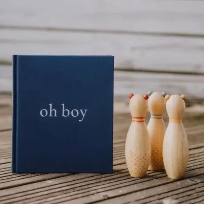 Pamiętnik chłopca oh boy Dark Blue - Mommy planner