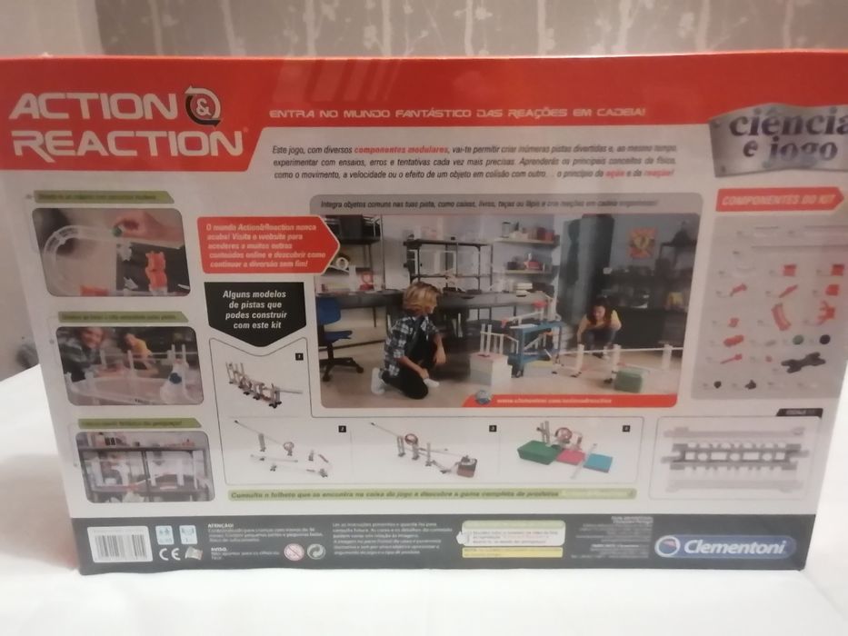 Jogo action & reaction Clementoni