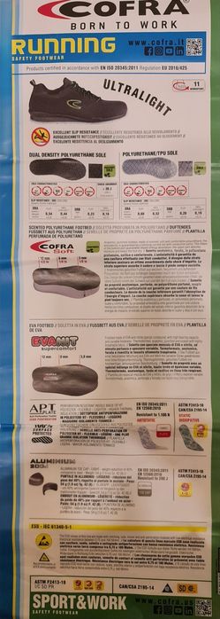 Sapato de trabalho biqueira alumínio 40 e 42