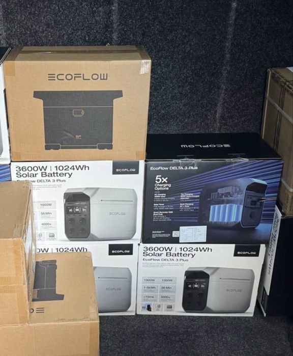 Зарядна станція EcoFlow Delta 3 Plus 1024 вт*год НОВІ ЄВРОПА