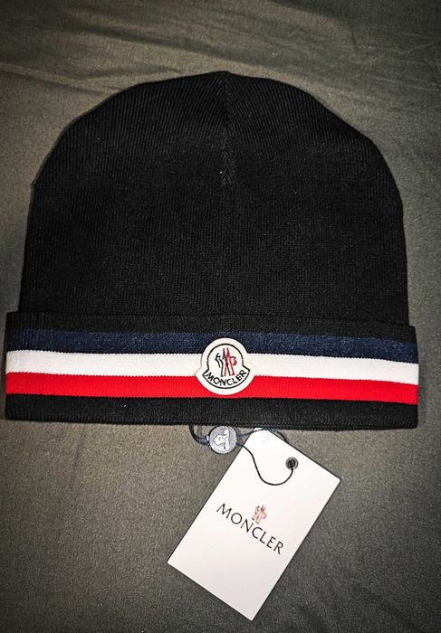 MONCLER czapka - czarna