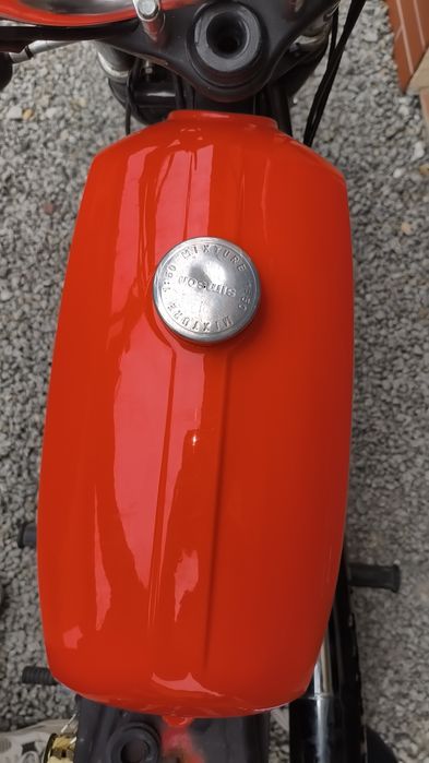 Pokrywy + bak paliwa Simson S51 enduro czerwone