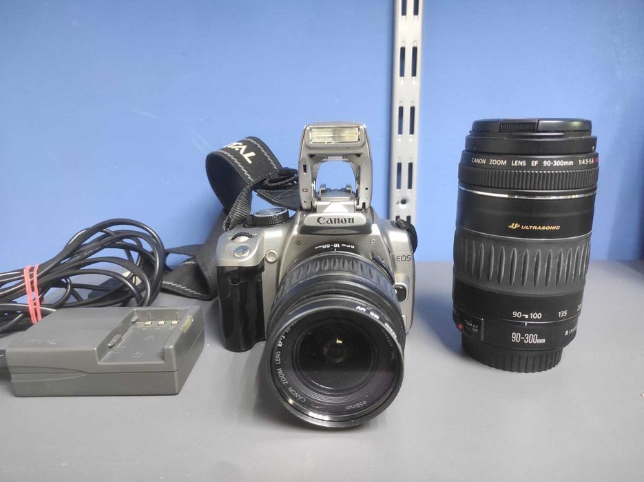 Фотоапарат CANON EOS 350D об'єктив EF 18-55+Canon EF 90-300mm f/4.5