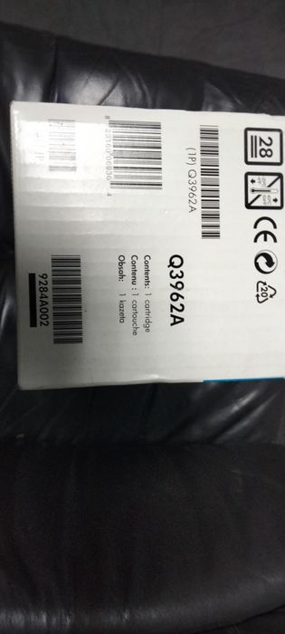 Vendo toner HP  Q3962A Amarelo.
