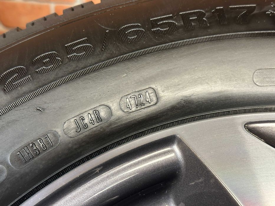 Koła Felgi 17 5x112 Mercedes GLC A253 Zimowe Dunlop 2024
