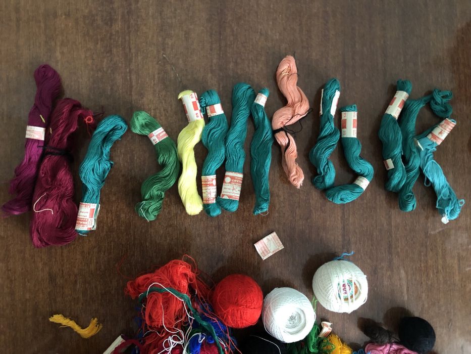 Нитки  мулине СРСР