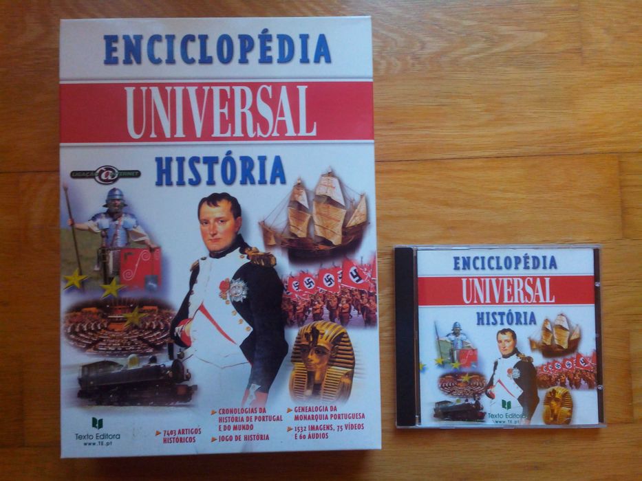 CD Enciclopédia Universal - História