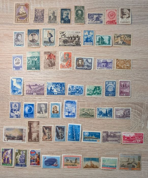 Коллекция марок СССР, до 1961г. (наличие уточнять)