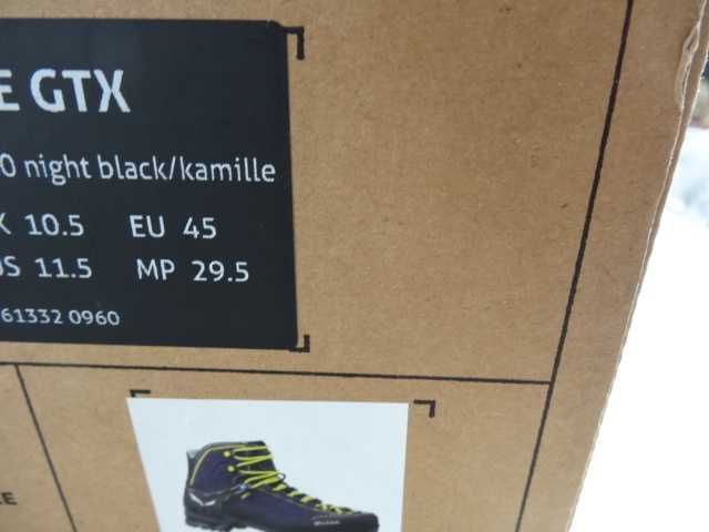 Buty SALEWA MS RAPACE GTX roz 45 GORE-TEX Vibram Górskie Skóra