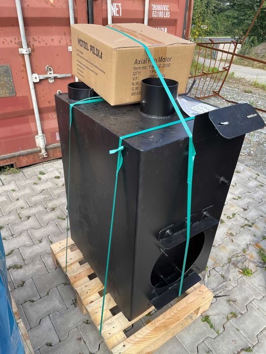 Piec Nadmuchowy PN2 z dmuchawa 20KW HIGHER STEROWNIK WENTYLATOR