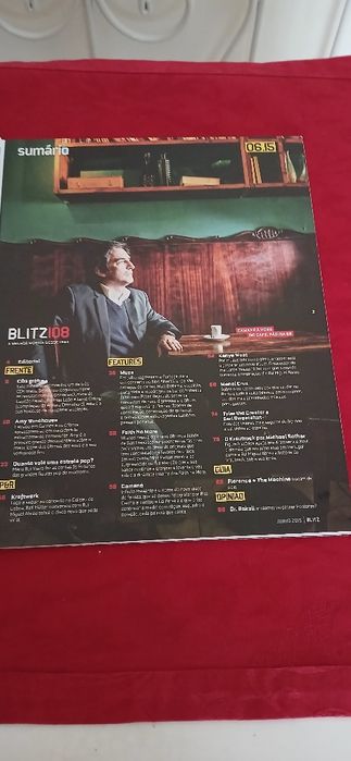 Revista Blitz  de 2015 - Muse