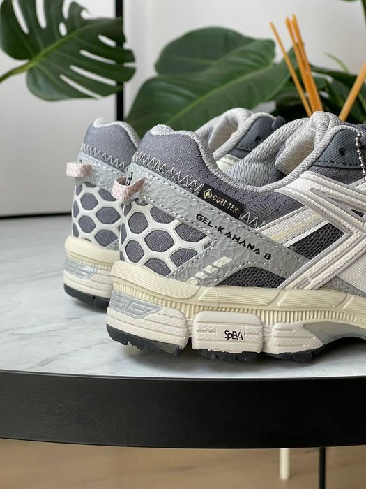 Кросівки Кроссовки Asics Gel-Kahana 8 Gore-Tex Silver Dark Grey Кросовки демісезон