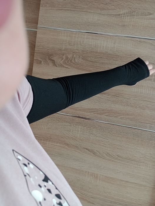 Nowe długie mitenki ocieplacze na ręce