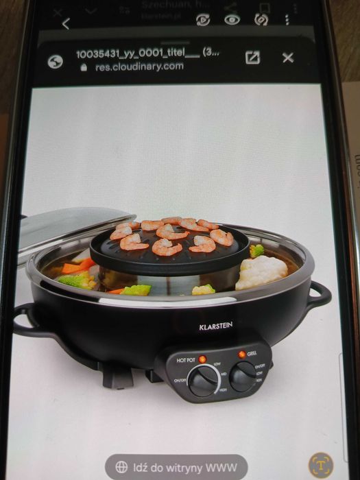 Grill gorący garnek