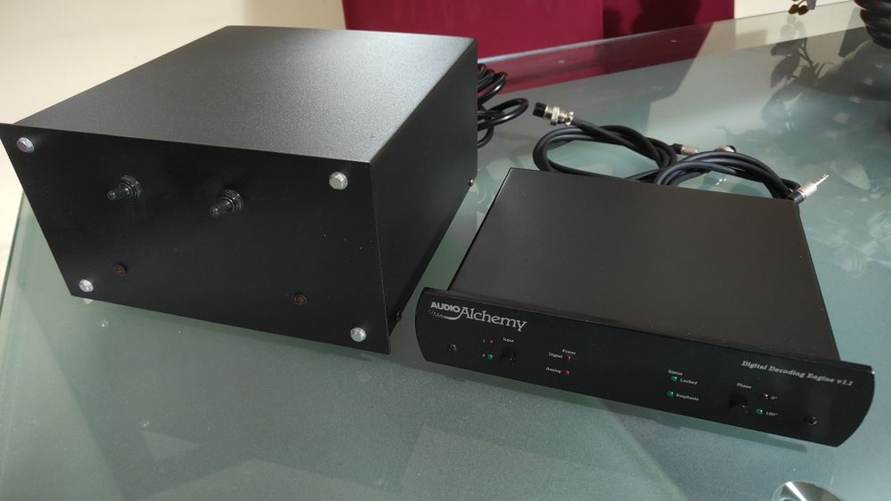 Conversor Digital/Analógico (DAC) Audio Alchemy 1.1. + fonte dupla