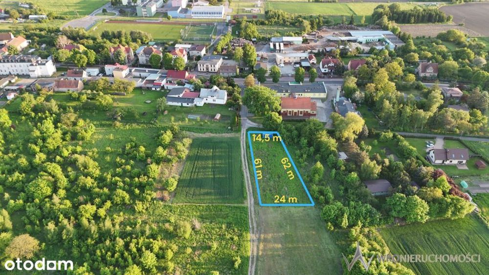 Działka 0,117ha / Wińsko / Pozwolenie na budowę