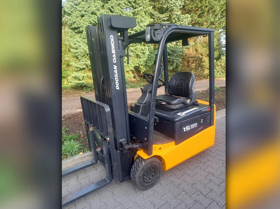 Daewoo B15T, 2006 r., Triplex 4,5m, przesuw