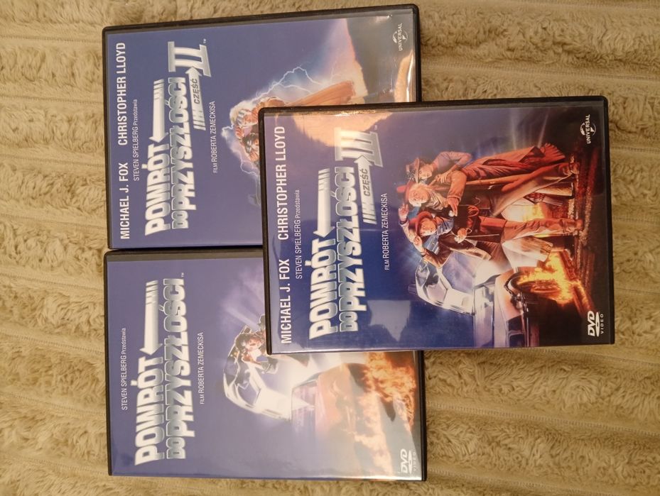 Powrót do przyszłości 3dvd nowe bez folii