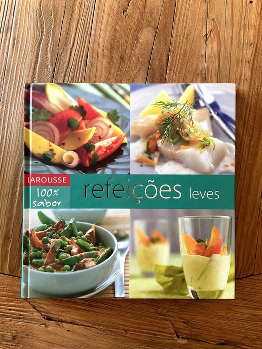 Coleção Larousse de receitas – 7 volumes temáticos em excelente estado