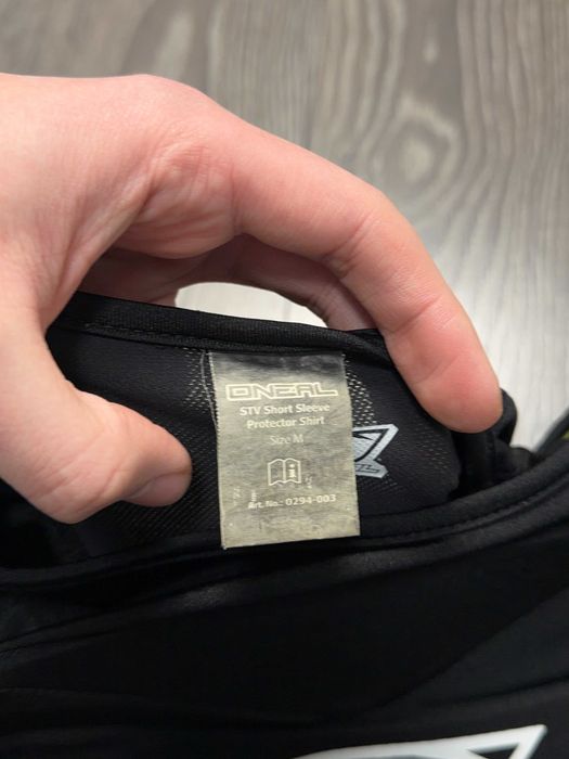 Oneal чоловіча захисна футболка захист вело мтб ендуро leatt fox tld