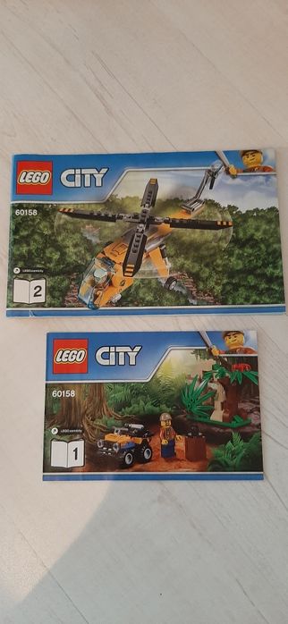 Lego city 60158 helikopter dżungla kompletny