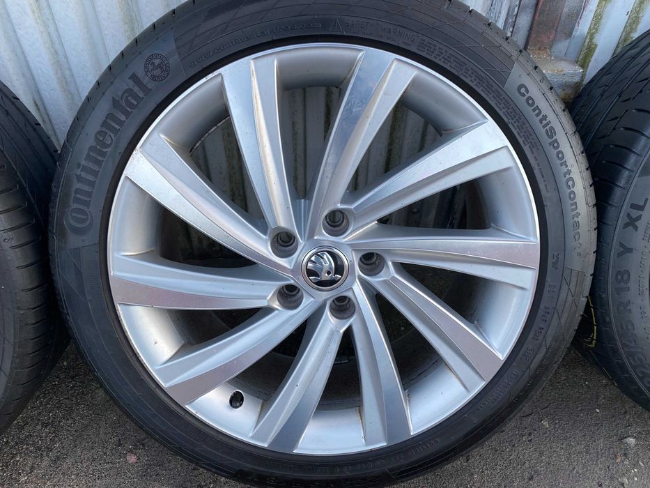 KOŁA LATO ALU SKODA OCTAVIA IV Perseus 7,5jx18 cali ET48 5x112 225/45