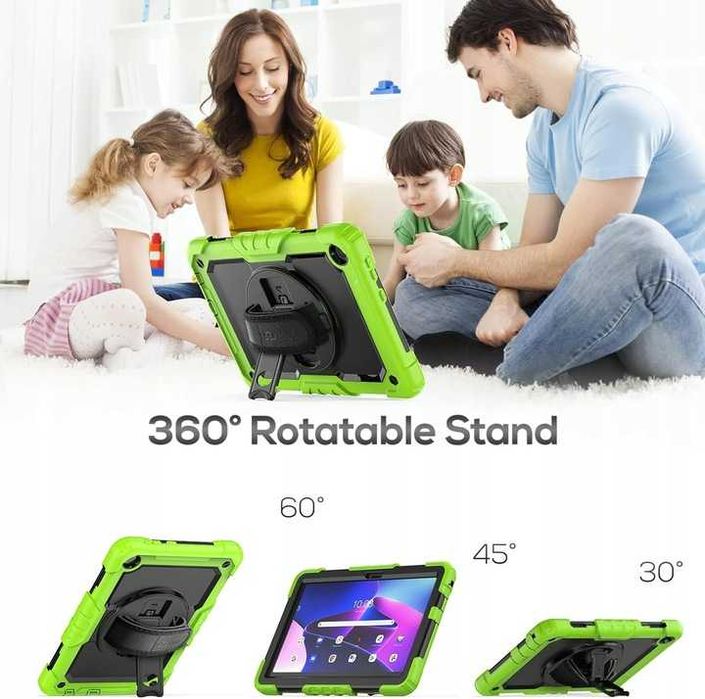 SEYMAC Lenovo Tab M10 3 gen 10,1" 2022 etui pancerne obrotowe 360 sto