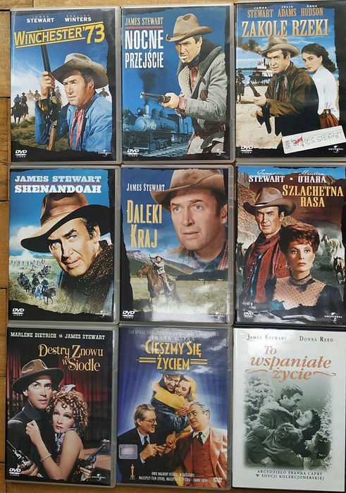 James Stewart - zestaw dobrych filmów