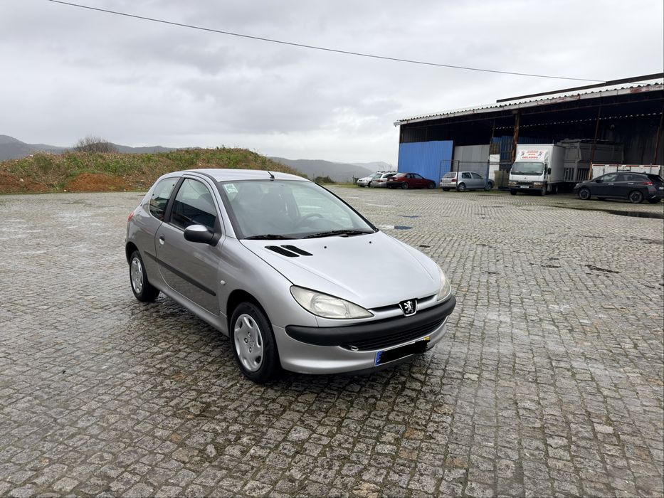 100 mil kms NOVO peugeot 206 1.9 D