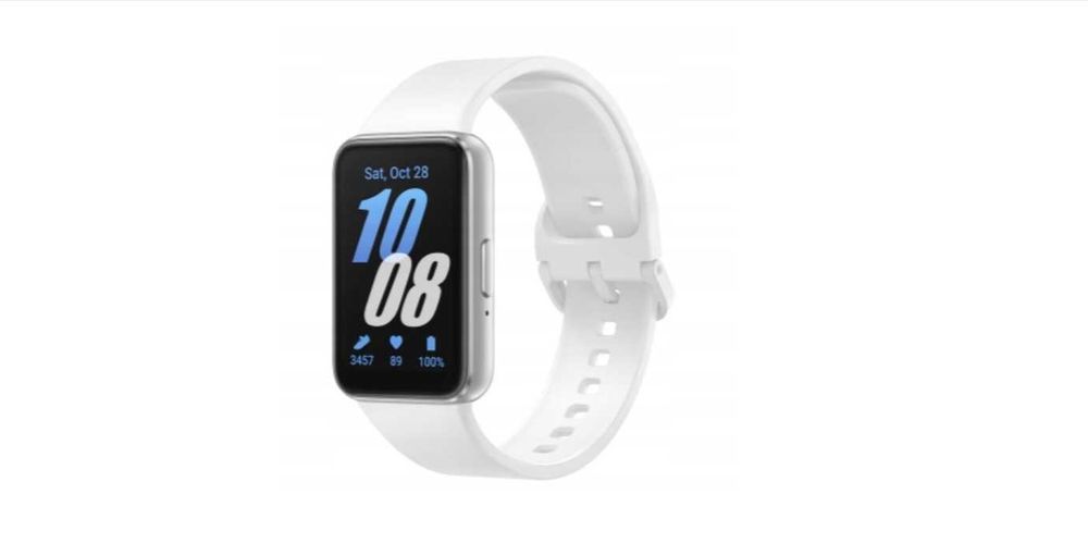 Zegarek Smartwatch Samsung Galaxy Fit3  biały jak NOWY GRATISY!