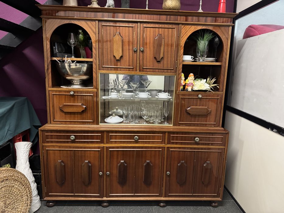 Movel sala cristaleira vintage