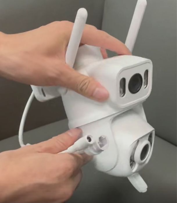 Уличная камера WiFi IP ANBIUX A8Q 8Мп PTZ вулична камера белая