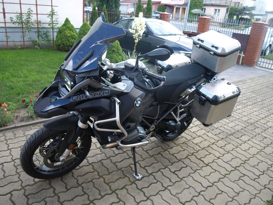BMW R1200 GS Adventure ADV Triple Black Keyless ESA 2017 rok VAT